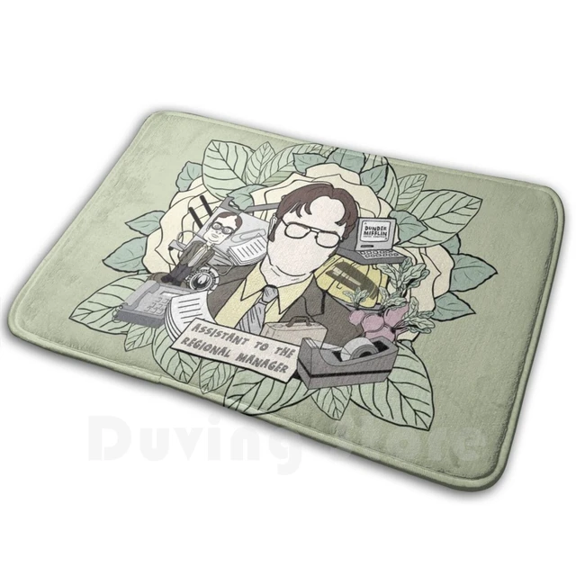 Dwight Schrute Soft Non-slip Mat Rug Carpet Cushion Dwight Schrute