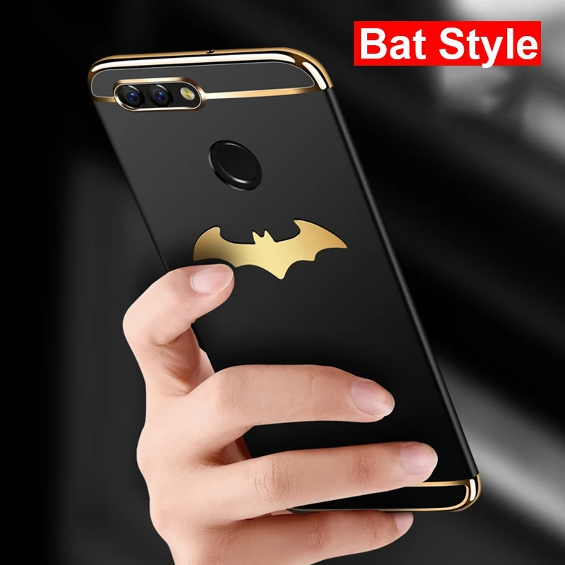 Luxury Hard PC Phone Case For Huawei P40 Pro Lite Y8P Y9S Matte 3 in 1 Cover Case For Honor 30 Pro Plus 10i 30S 8C 8X 9A 9X Pro