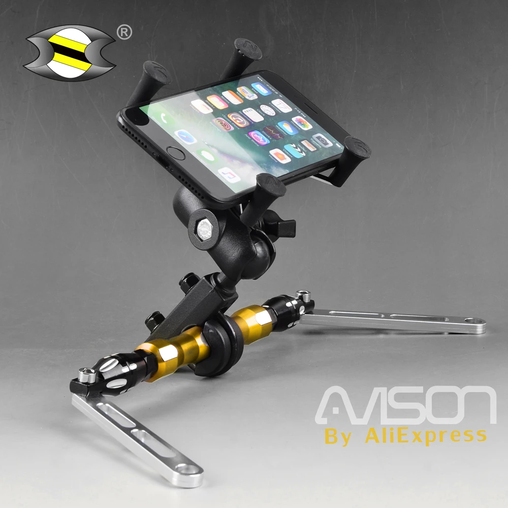 Для GSXR 600/750 GSXR600 GSXR750 GSX R 1000 GSX1300R HAYABUSA Мотоцикл GPS навигация Кронштейн