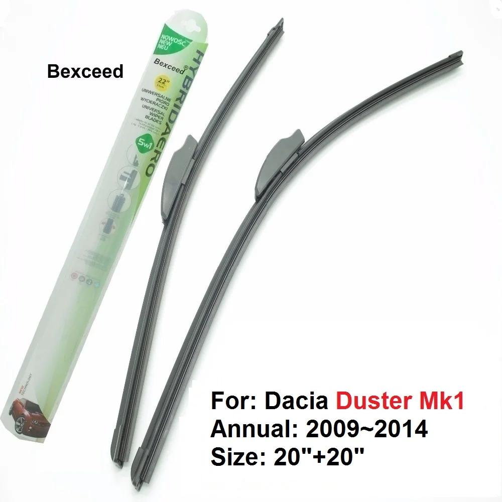 For Dacia Duster Mk1 20"+20" Bexceed of All Season Car Windscreen