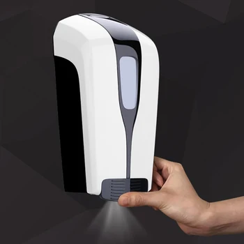 

500/1000ml Wall-Mounted Soap Dispenser Press Type Hand Disinfection Machine Alcohol Sterilizer Home Hand Sanitary Soap Dispenser