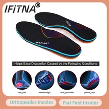 Flat Feet Orthotic Inserts with Arch Support-Best Insoles for Plantar Fasciitis Heel Spurs&Sore Foot Sneaker Shoes