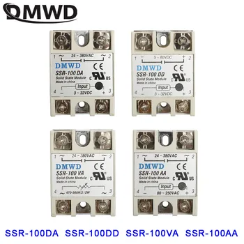 

SSR-100 100A DMWD VA DA Industrial Solid State Relay Module AA SSR DD SSR-100DD SSR-100VA SSR-100AA SSR-100VA