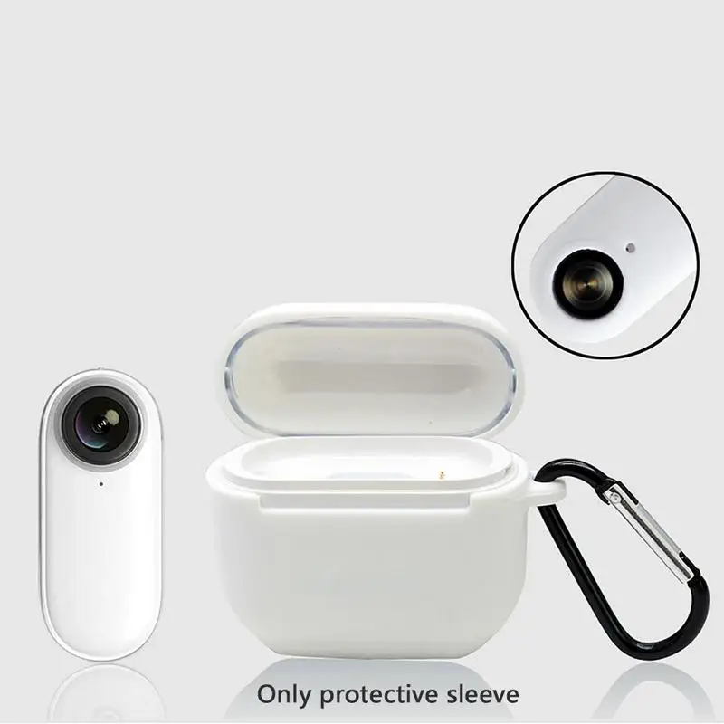 Защитная пленка для камеры для Insta360 GO, чехол для зарядки, силиконовый защитный чехол, аксессуары для экшн-камеры