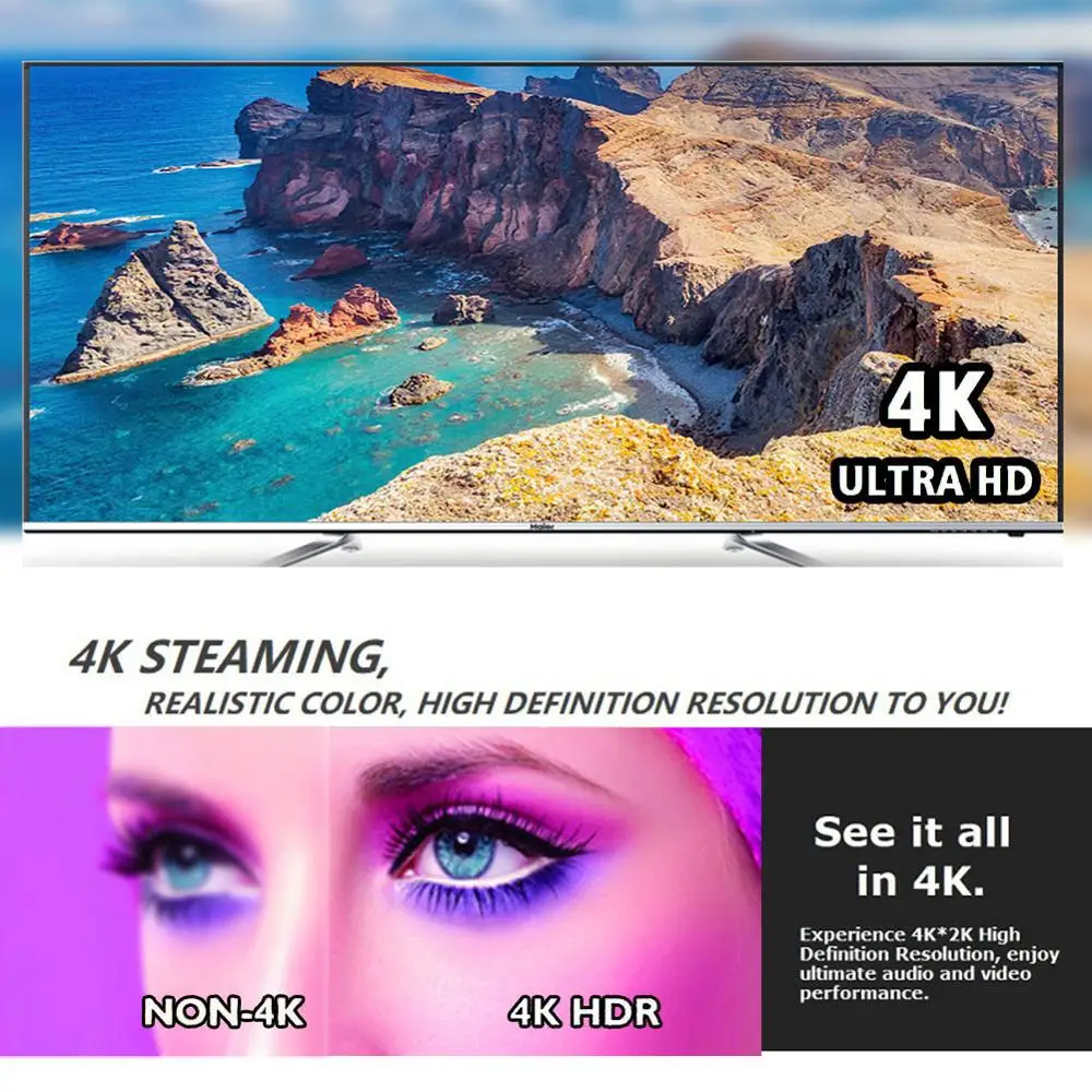 Hdmi-hdmi 2,0 4K 3D HDMI кабель для PS4 Apple tv 1 m/2 m/3 m/5 m/10 m/20 m/30 m/50 сплиттер переключатель коробка удлинитель видео оптическое волокно