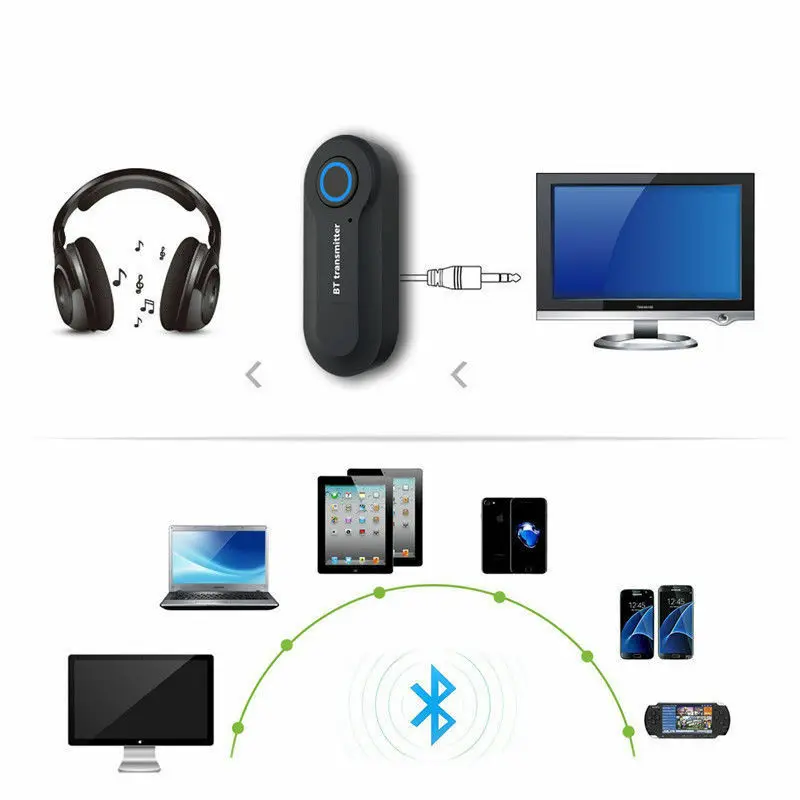 Беспроводной Bluetooth 4,0 передатчик аудио RCA до 3,5 мм AUX USB адаптер концентратор для мобильного телефона ПК ТВ наушники Автомобильная Музыка