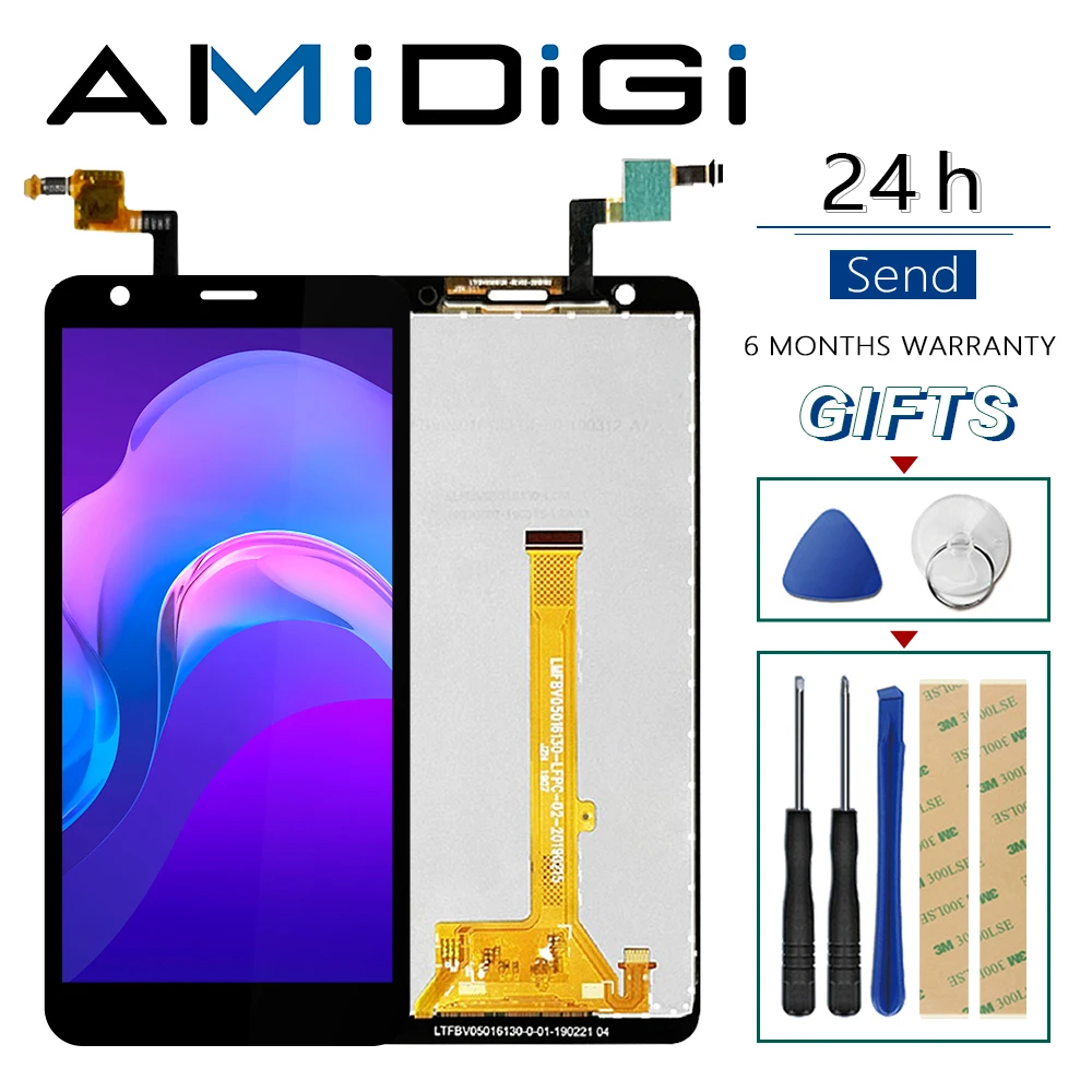 5 0 ''для ZTE Blade L8 / A3 2019 ЖК-панель с сенсорным экраном стеклянный дисплей