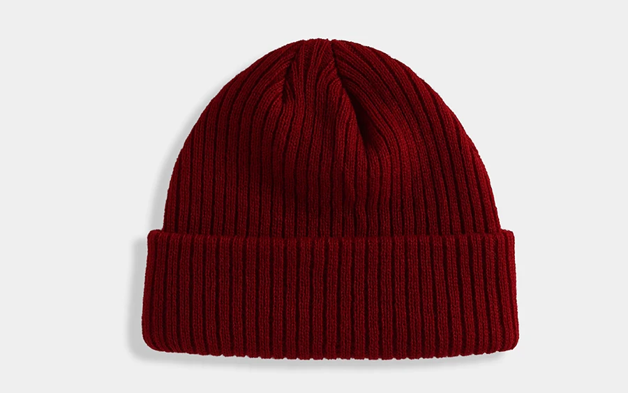 Unisex Skullcap Warmer Beanies Winter Hat For Women Men Knitted Hats Acrylic Solid Color Skullies Beanie Female Casual Skull Cap