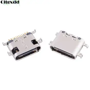 

Cltgxdd 10Pcs/Lot Micro Usb Jack 3.1 Type-C 16Pin SMD Female Socket Connector For Mobile Phone USB Type C Charging Port