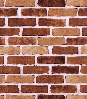 

LUCKYYJ Faux Brick Wallpaper Peel and Stick Contact Paper Removable Self Adhesive Wallpaper Shelf Drawer Liner Vinyl Decor Film