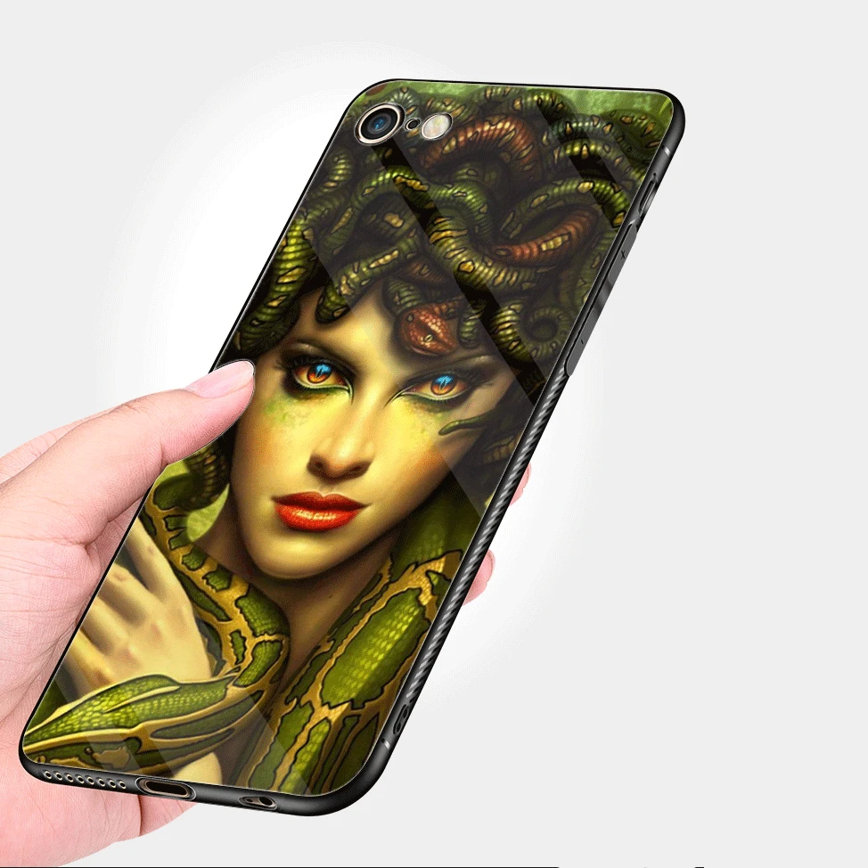 Мобильный телефон стеклянный корпус для iPhone 5 5s SE 6 6s 7 8 Plus XR X XS Max крышка