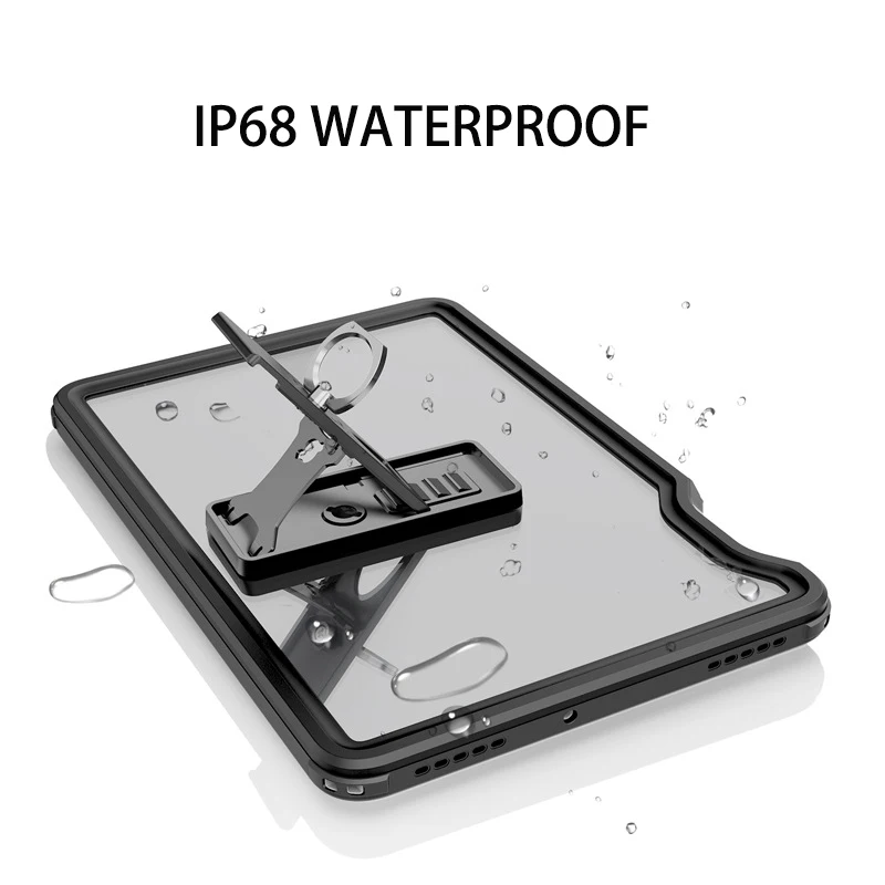 Real Waterproof Case for Samsung Galaxy Tab S5E 10.5 T720 Shockproof Full Protect Tablet Cover for Samsung S5e Underwater Swim-1