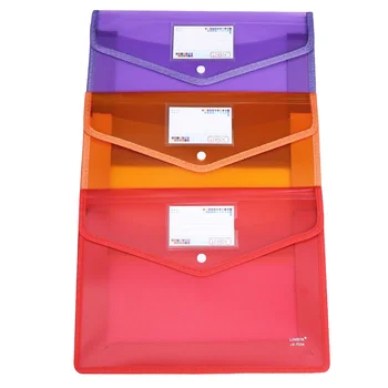 

3Pcs File Pouch Document Folder Document Storage Organizer for Office Business