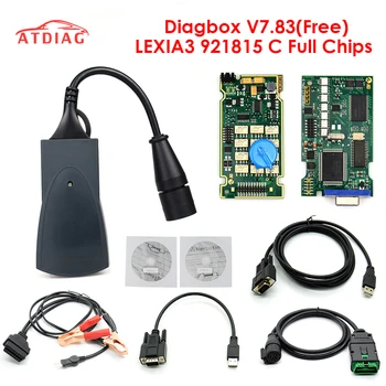 

Full Chips Gold Edge Lexia3 PP2000 PSA XS Evolution Diagbox V7.83 Lexia For Citroen/Peugeot Super Firmware 921815C Lexia 3