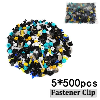 

Rivet Fastener Clips Panel Push pins Black Trains Accessory Mixed Auto