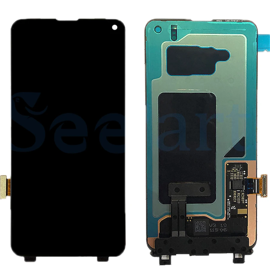 Для samsung Galaxy S10 e lcd G970F/DS G970U G970W SM-G9700 дисплей с рамкой сенсорный экран дигитайзер для samsung S10e lcd