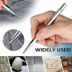 Novo diamante cortador de vidro carboneto cerâmica scriber ferramentas metal telha máquina corte rotulação caneta para bricklayer 2 cor