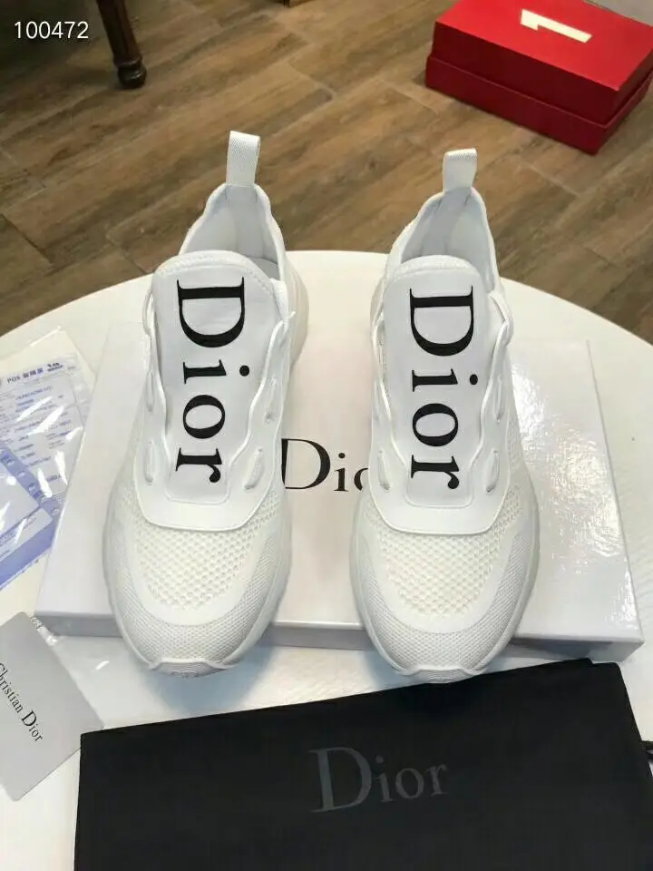 Кроссовки Christian Dior мужские/женские на платформе модная повседневная обувь