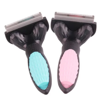 

Comfortable Pet Dog Cat Hair Removal Brush Comb Pet Grooming Tools Hair Shedding Trimmer Comb for Dogs Cats