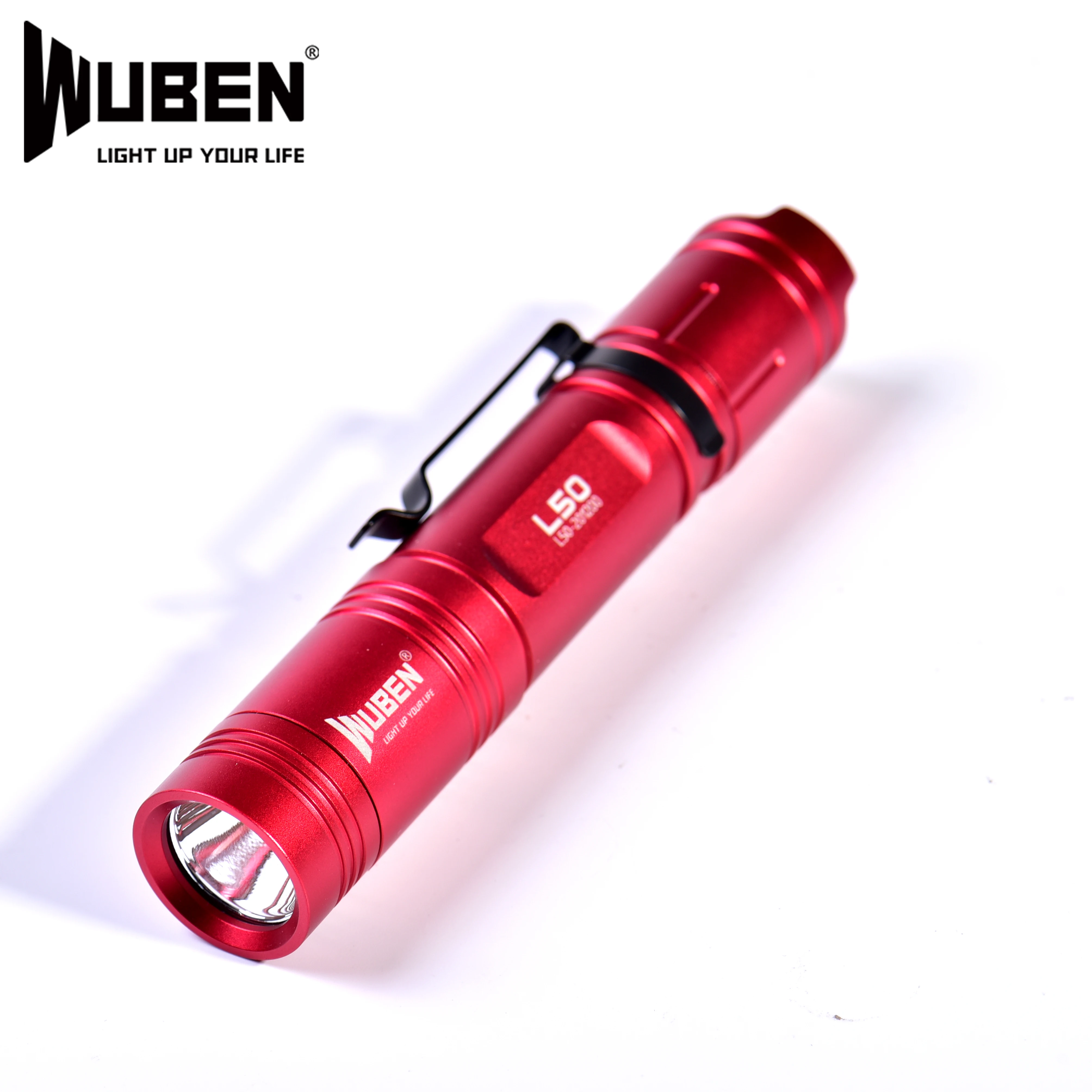 WUBEN L50 torcia a LED torcia esterna 1200 lumen torcia ricaricabile USB  batteria al litio 18650 impermeabile IPX8 - AliExpress