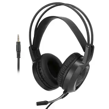 

V2000 3.5mm Stereo Headset Noise Canceling Microphone for PC Tablet Mobile Phone in Office