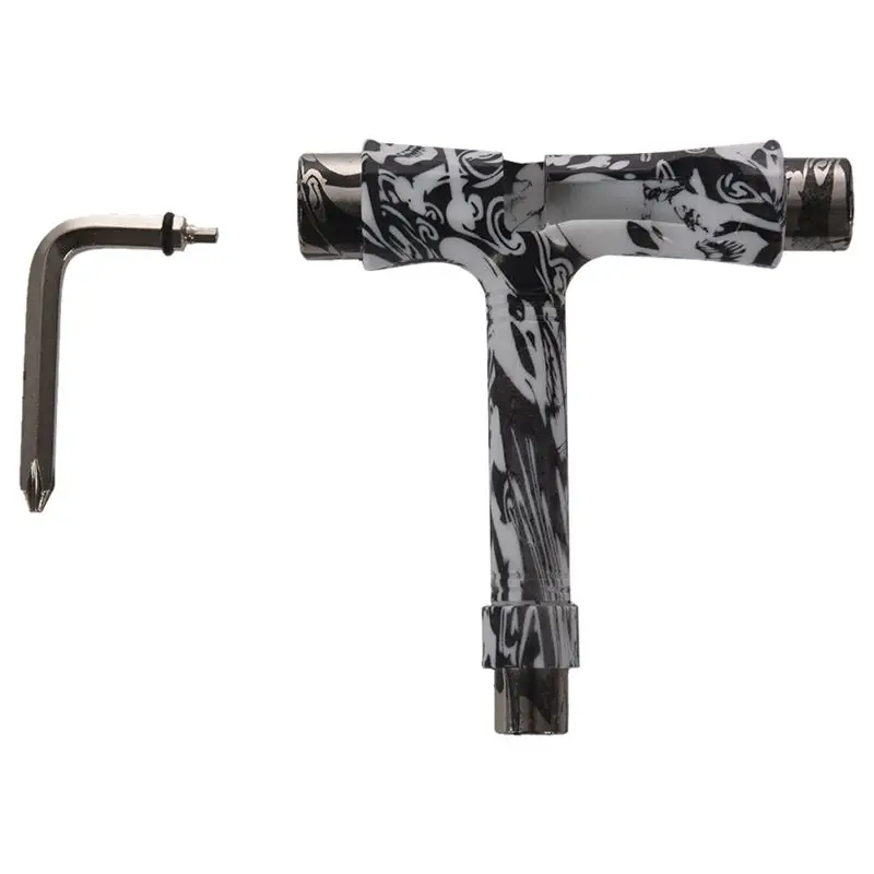 

Digital Printing Skateboard Tool Metal Skate T-tool All In One Tool #4
