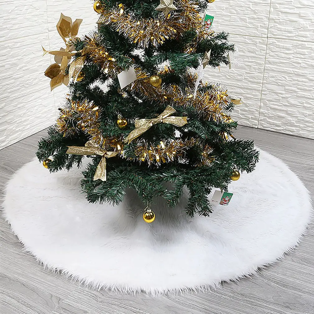 

Plush Tree Skirt Household Goods Practical And Durable Popular Tool Harmless