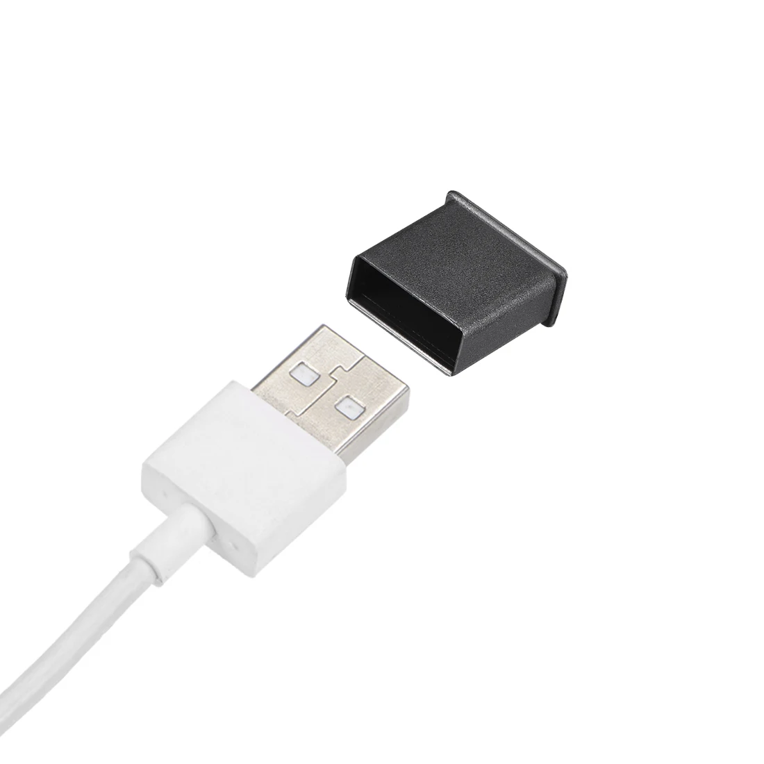 Uxcell 20pcs 실리콘 USB 캡 포트 커버 안티 먼지 보호기 USB 2.0 남성 포트에 대 한 13mm x 5mm 플라스틱 먼지 플러그 블랙