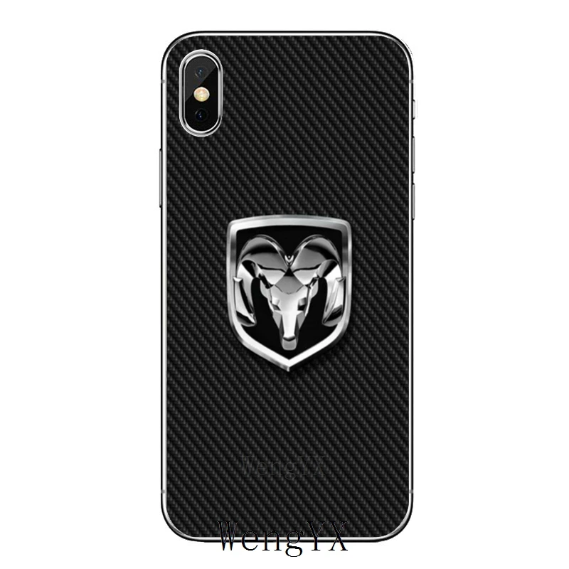 Для huawei mate 20 10 9 P30 P20 P10 P9 pro Lite P Smart plus прозрачный чехол Dodge Challenger STR Ram Demon Logo - Цвет: Demon-Logo-A-05