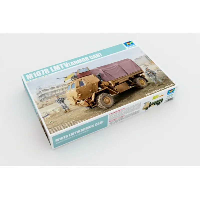 Trumpeter 01009 1/35 M1078 LMTV (бронированная кабина)-набор моделей в масштабе | Игрушки и