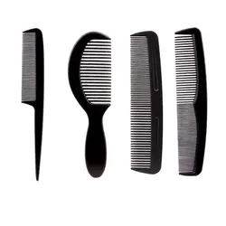 Enhanced Anti-Static Hairdressing Comb Set for Versatile Styling and Detangling (A set of 4)
