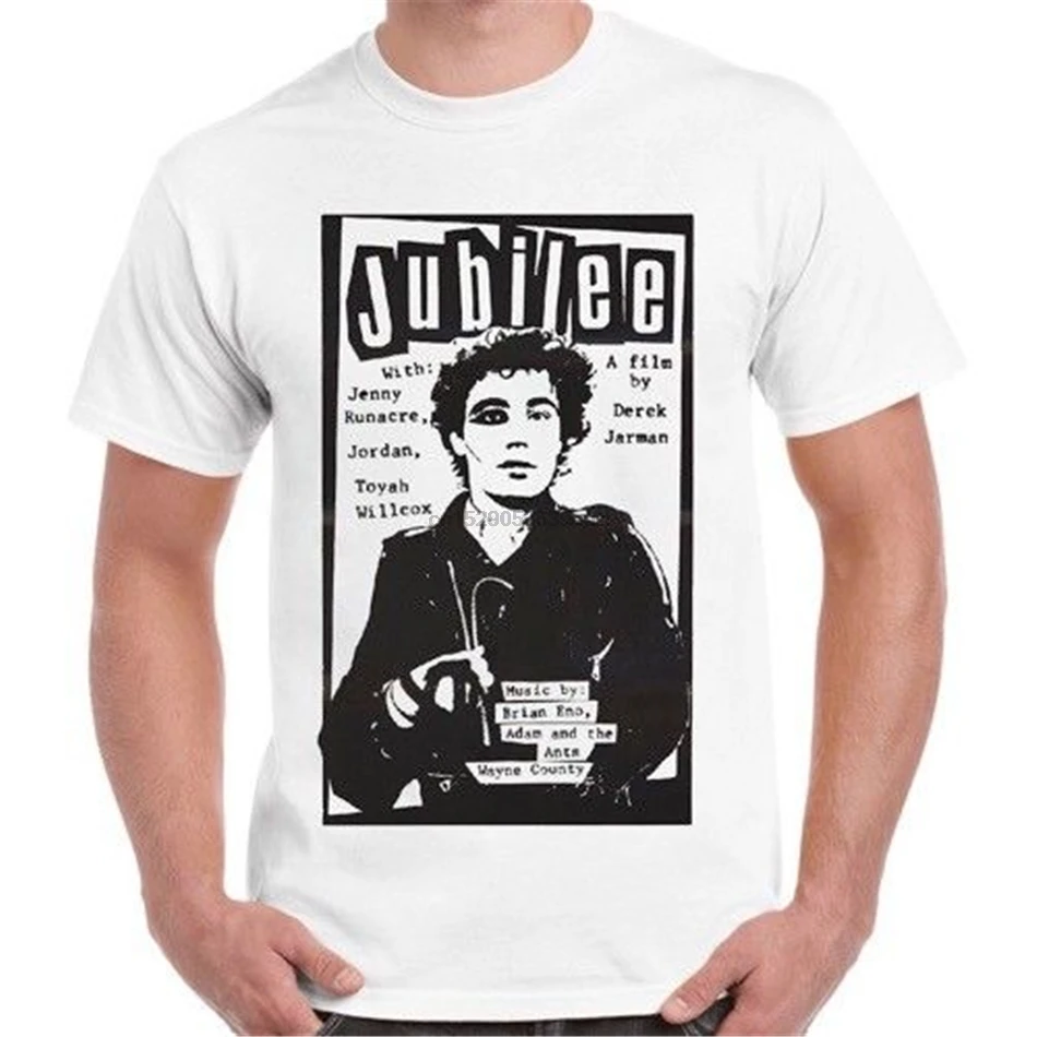 Adam And The Ants Jubilee 70S Cult Film Ретро футболка 198 летние футболки с круглым вырезом |