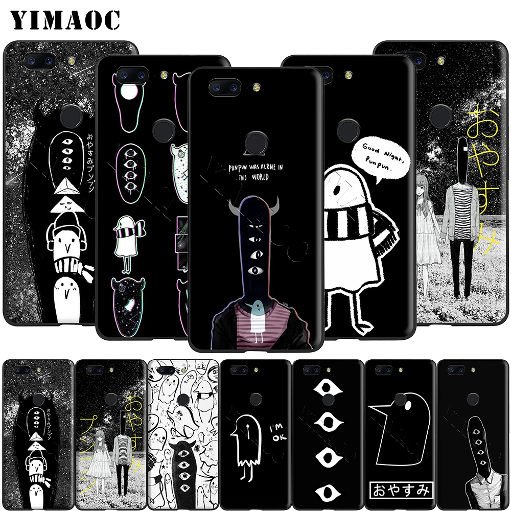 

Yimaoc Goodnight Punpun Silicone Case for Oneplus 7 Pro 6t 6 5t 5