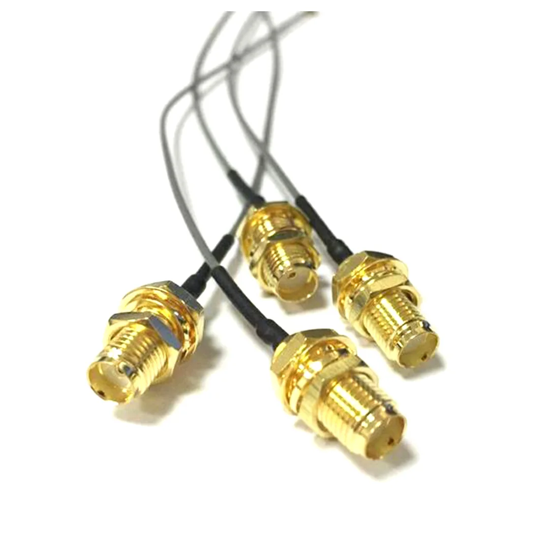 2.4 GHz 6dBi SMA Male Wireless WLAN Aerial 195mm Long + IPX / u.fl To SMA Female Pigtail Cable 15cm 1pcs