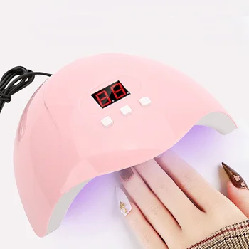 

Nail Tools 54W UV LED Nail Lamp Dryer Manicure Gel Lamps Light Drying Curing Nails USB Nail Dryer Customizable LOGO Dropshipping