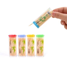 Одноразовая деревянная зубная зубочистка из натурального бамбука для домашнего ресторана Высококачественная практичная прочная и прочная Изысканная поделка