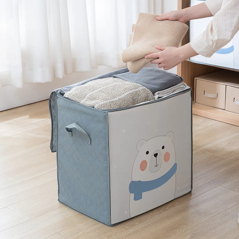 

Storage Bag Clothes Quilt Storage Organizer Blanket Closet Sweater Organizer Box Sorting Pouches Cabinet Container Travel Home