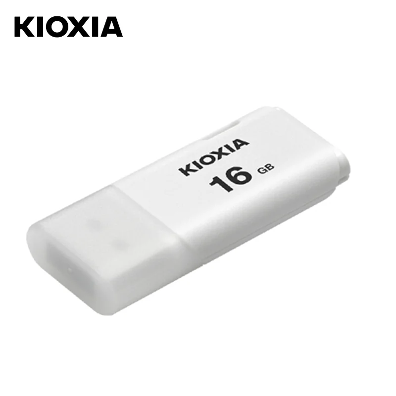 16 gb flash drive Kioxia USB TransMemory Flash drives 16GB Blue and White Formerly Toshiba U-Pan 16G U202 Pendrive with light usb flash memory USB Flash Drives