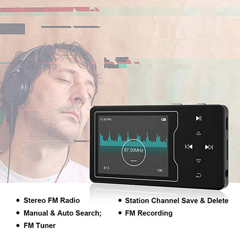 Bluetooth MP3 Player Video Ultra-thin Touch Screen