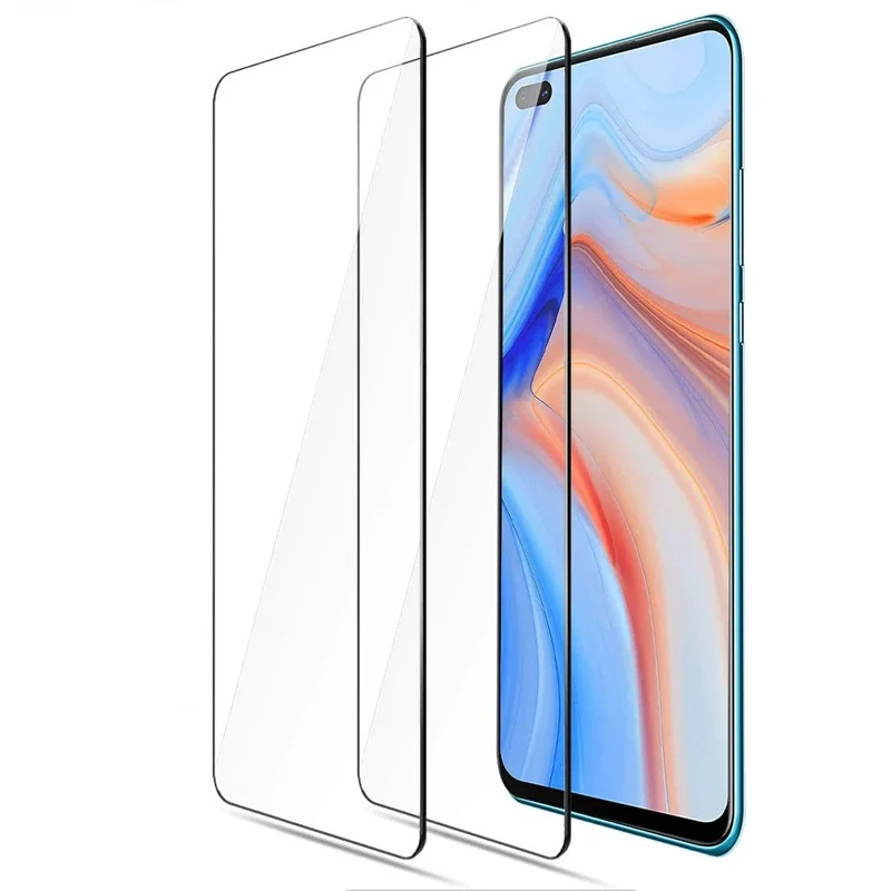 Vetro Temperato Per Oppo Reno4 Se Z Lite Protezione Dello Schermo Oppo Reno 4 Lite Vetro Per Oppo F17 Pro/F17 Pellicola Protettiva 6.43"