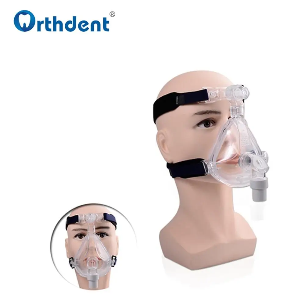 Авто CPAP BiPAP маски силиконовый Респиратор маска для лица двойного назначения EaseFit