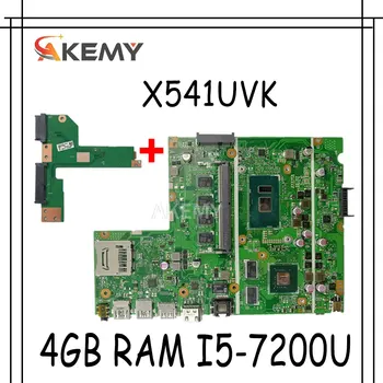 شراءاللوحة الأم X541UVK اللوحة الرئيسية لشركة آسوس X541UVK X541UJ X541UV X541U F541U اللوحة الأم للكمبيوتر المحمول ث/4GB RAM/I5-7200U/AS GT920M/V2G