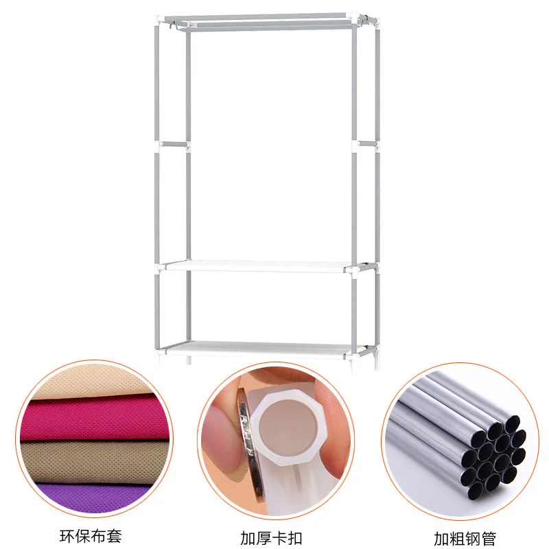 3D Pattern Closet Non-woven Fabric Folding Wardrobe Garment Cloth Storage Lightweight Portable Bedroom Storage Home Furniture 3D Pattern Closet Non-woven Fabric Folding Wardrobe Garment Cloth Storage Lightweight Portable Bedroom Storage Home Furniture