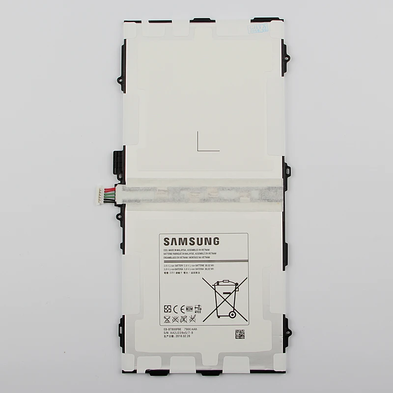 samsung высококачественный EB-BT800FBC аккумулятор для samsung GALAXY T800 Tab S 10,5 SM-T807 SM-T805C T801 7900mAh