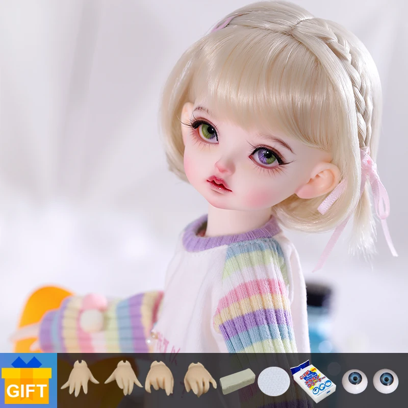 Muñeca BJD Shuga Fairy Rita 1/6, figuras de Anime de resina para niños, regalo sorpresa para niñas, conjunto completo de cumpleaños YOSD de 26cm