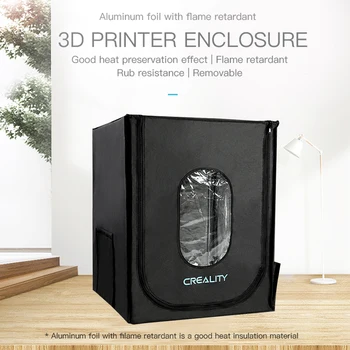 

Creality 3D Printer Enclosure Protection Cover Fireproof Heat Preservation Flame Retardant for Ender-3 Series/Ender-5/CR-10S