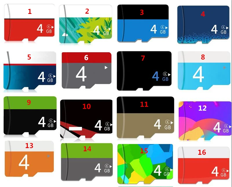 Бренд Micro SD карта 4 Гб карта памяти TF sd карта SDXC mircosd высокоскоростная флеш-карта для телефонов видео камеры ПК