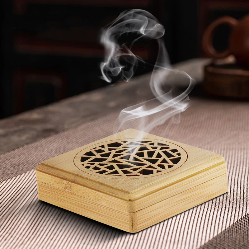 

Incense Coil Burner Holder Bamboo within 4 Hours Censer