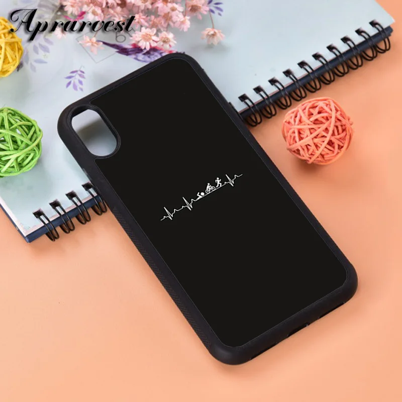 Aprarvest товар Триатлон спортивный чехол для телефона чехол для iPhone 5 5S SE 6 6S 7 8 PLUS X XS XR MAX 11 PRO - Цвет: LA2004