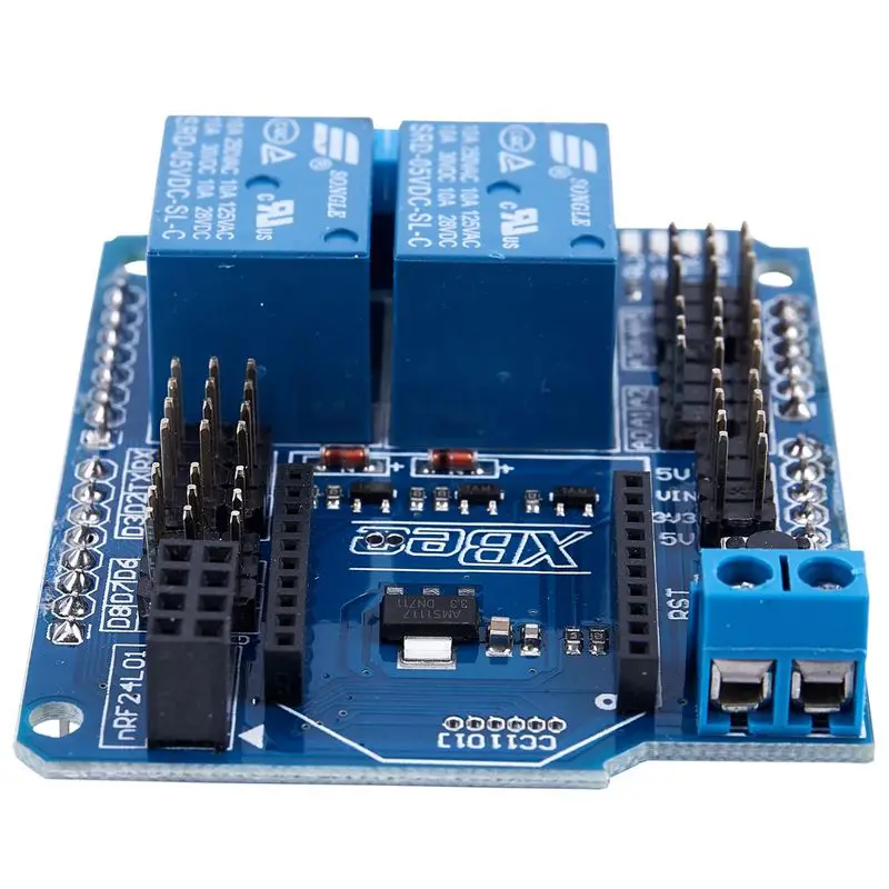 2 канала реле XBee BTBee щит для Arduino UNO MEGA R3 Mega2560 Duemilanove нано робот